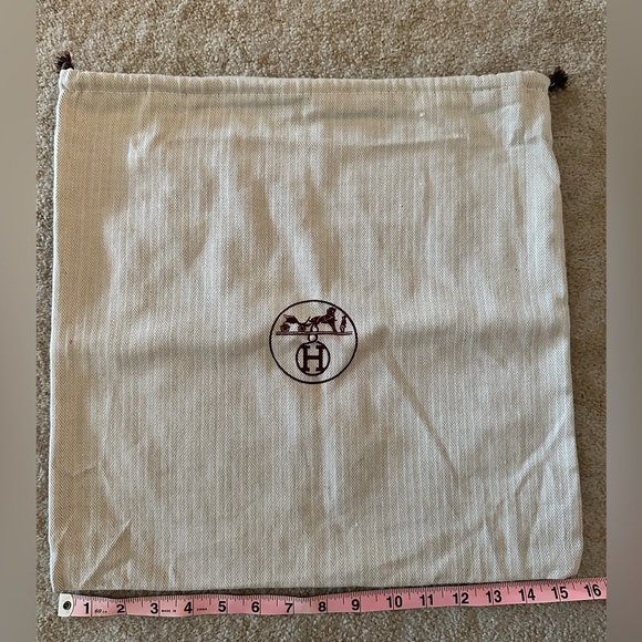 Hermes Dust Bag 15.5x15.5 - Picture 1 of 2
